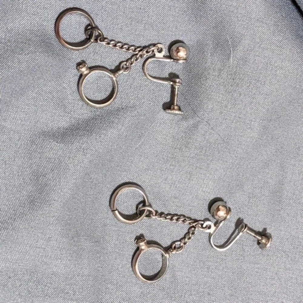 Wedding Ring Earrings
